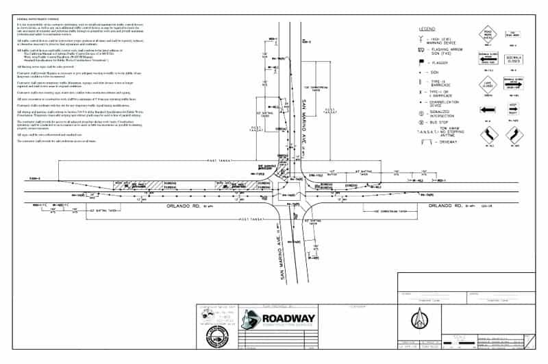 temporary traffic control plan