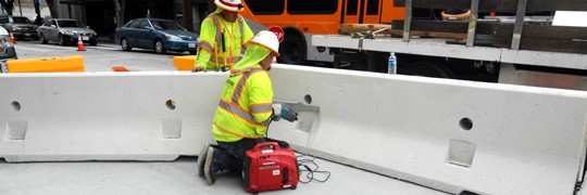 Traffic Safety Barricade Rental