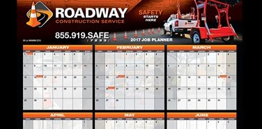 2017 Roadway Wall Calendar is now Available