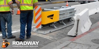 Cement Barriers | Roadway Construction Service Barricade Rentals