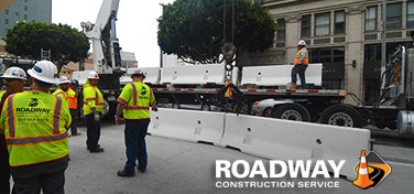Concrete Jersey Barrier Service