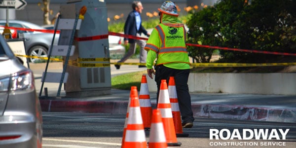 Construction Cone Rental and Flagging Service