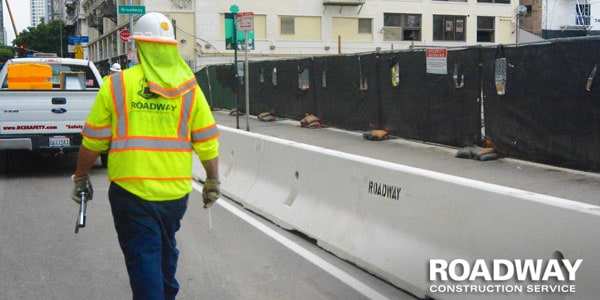 K Rail and Jersey Barrier Service