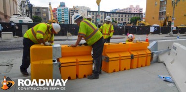 Portable High Visibility Safety Barricade Rental