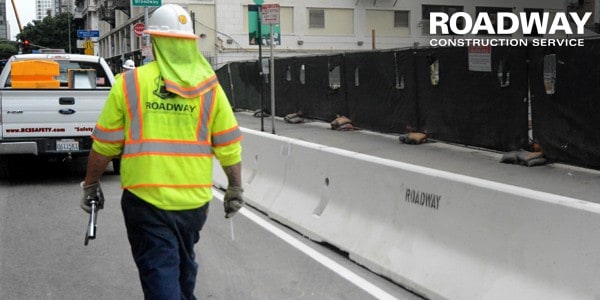 Traffic Control Cement Barriers