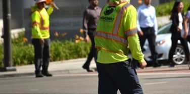 Traffic Control Flagger Service