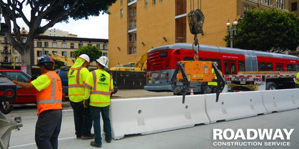 Worksite Traffic Control Barrier Plans