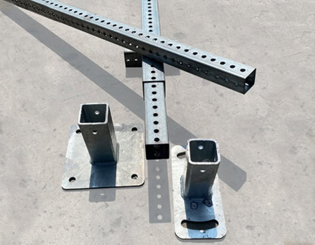 rcs safety gear for sale sign post mounting plates