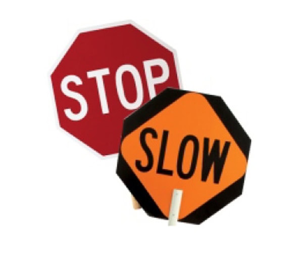 rcs stop slow signs for rent and sale