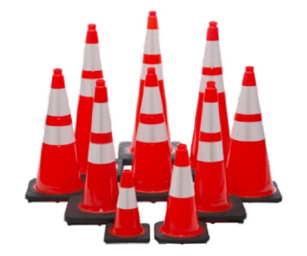 rcs traffic cones for rent and sale