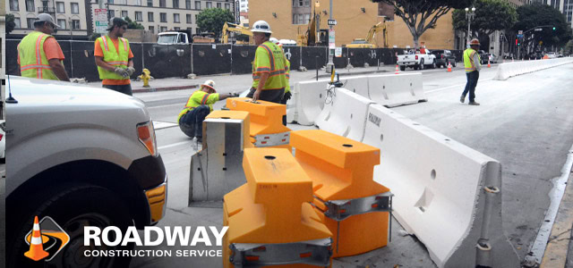 Road Work Barriers