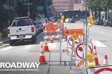 roadway construction efficient traffic management california