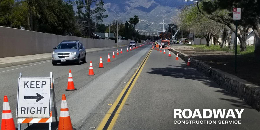 roadway construction full service traffic control execution