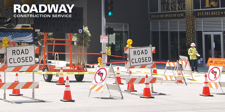 roadway construction los angeles traffic control specialist