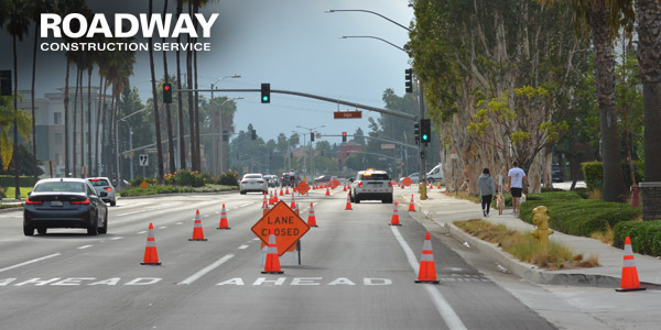 roadway construction safety barricade options