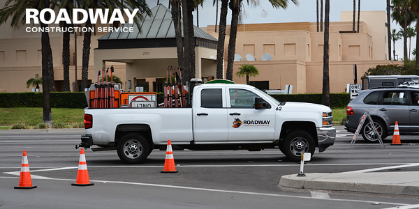 roadway construction service barriers southern california
