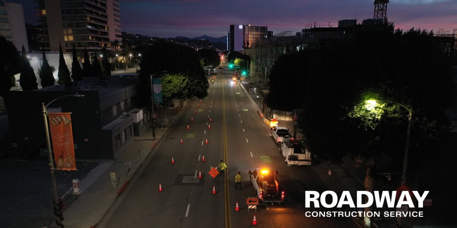 roadway construction service comprehensive traffic control services