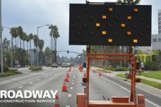 roadway construction service traffic control devices