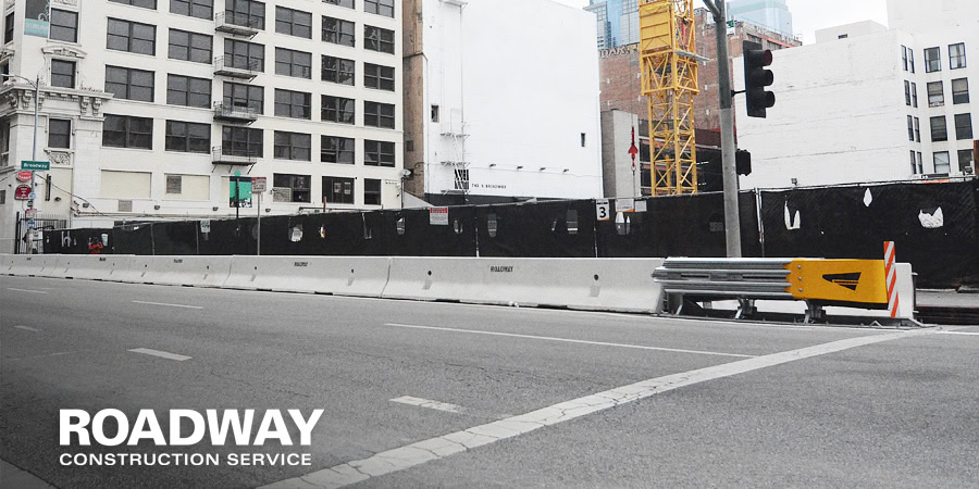 roadway construction system mash tl 3 rental k rail barrier