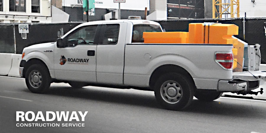 roadway construction system mash tl 3 rental water filled barrier